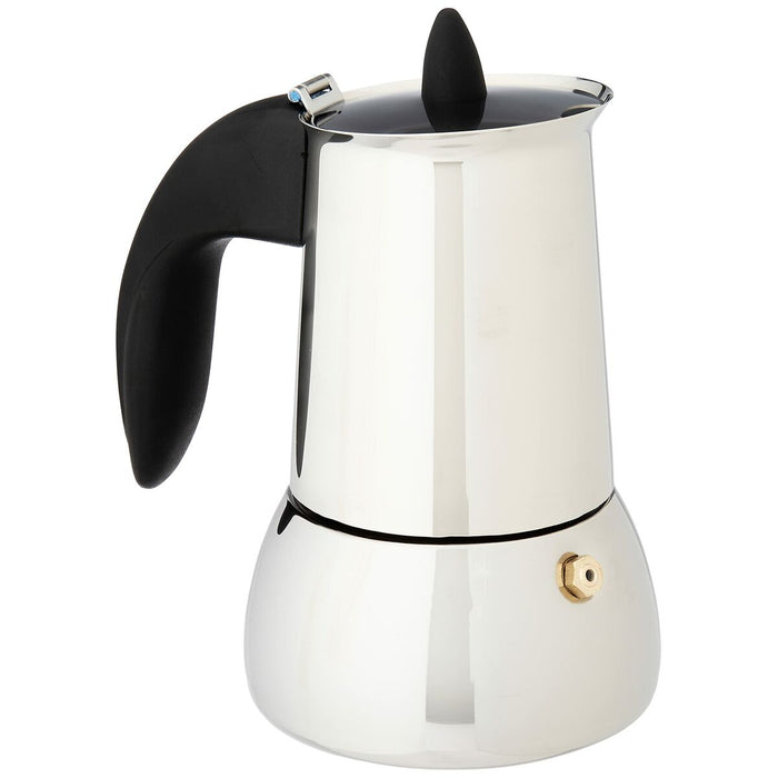 Cafetieră Italiană Valira ISABELLA 4T Negru Oțel Oțel inoxidabil