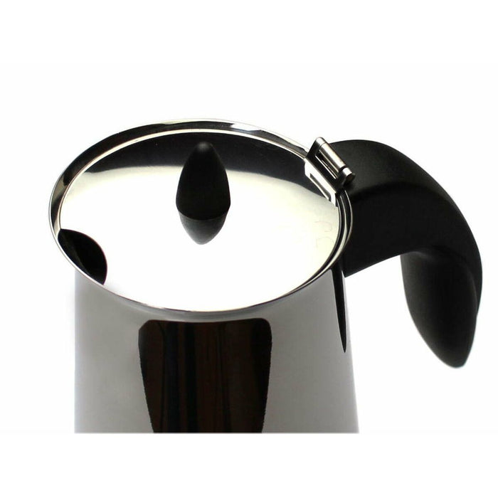 Cafetieră Italiană Valira ISABELLA 4T Negru Oțel Oțel inoxidabil