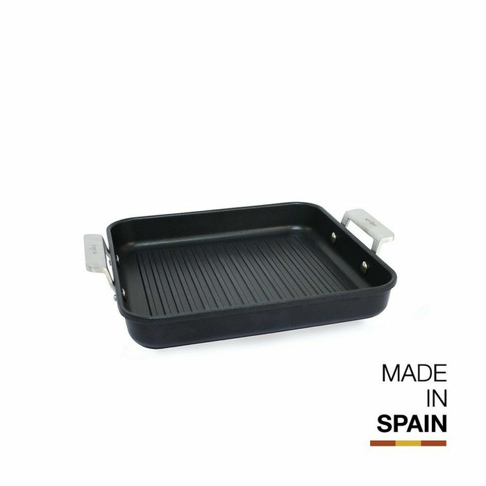 Placă Grătar Valira AIRE 23X23. Negru Aluminiu
