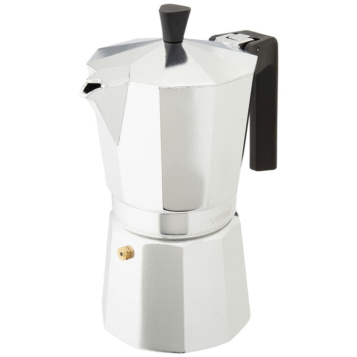 Cafetieră Italiană Valira VITRO 9T Argintiu Aluminiu 9 Cești
