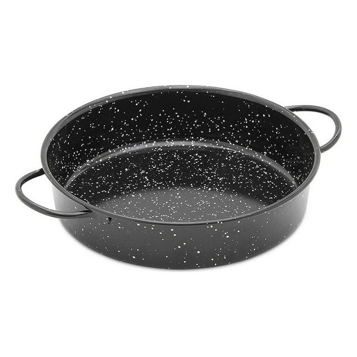 Platou pentru Servire Vaello Cu mânere Metal emailat (Ø 20 cm)