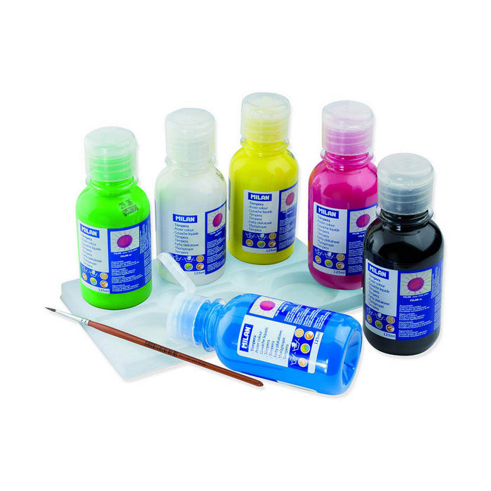Tempera Milan 125 ml Albastru Alb Multicolor Tablou