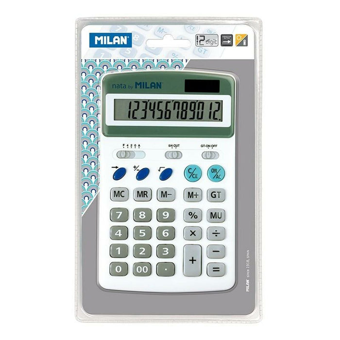 Calculator Milan Alb 17,5 x 11 x 3 cm