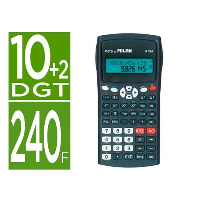 Calculator științific Milan 159110KBL Negru