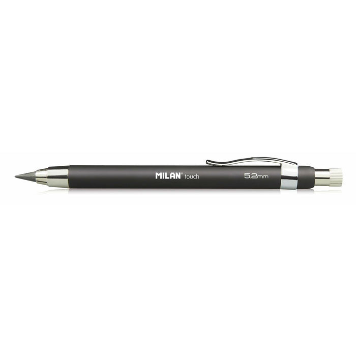 Creion mecanic Milan Touch Negru 5,2 mm (6 Unități)
