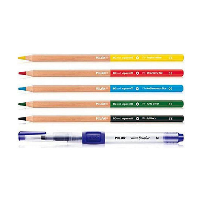 Creioane culori Milan Acuarele Multicolor
