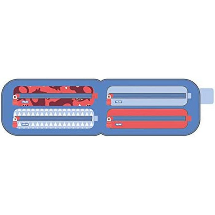 Penar cu Accesorii Milan Net & Lit Roz Coral 22,5 x 11,5 x 11 cm