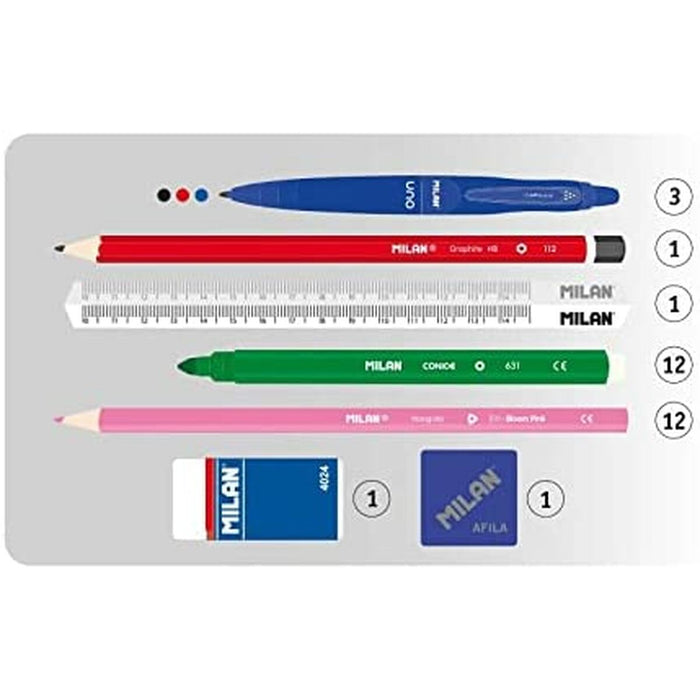 Penar Milan Super Chefs 31 Piese Mov 22,5 x 11,5 x 11 cm