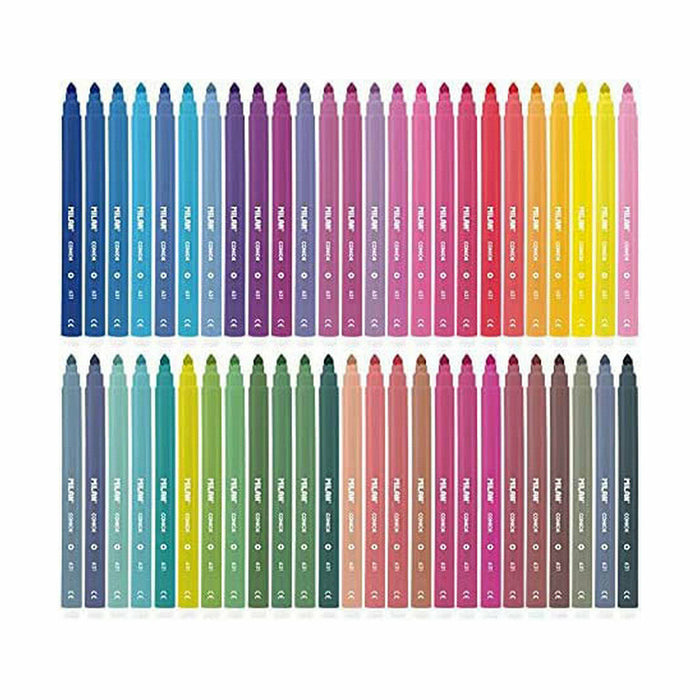 Set de Carioci Milan Conic Multicolor 50 Piese