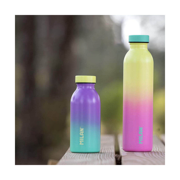 Sticla Termoizolantă Milan Sunset Turquoise Liliachiu Oțel inoxidabil 354 ml