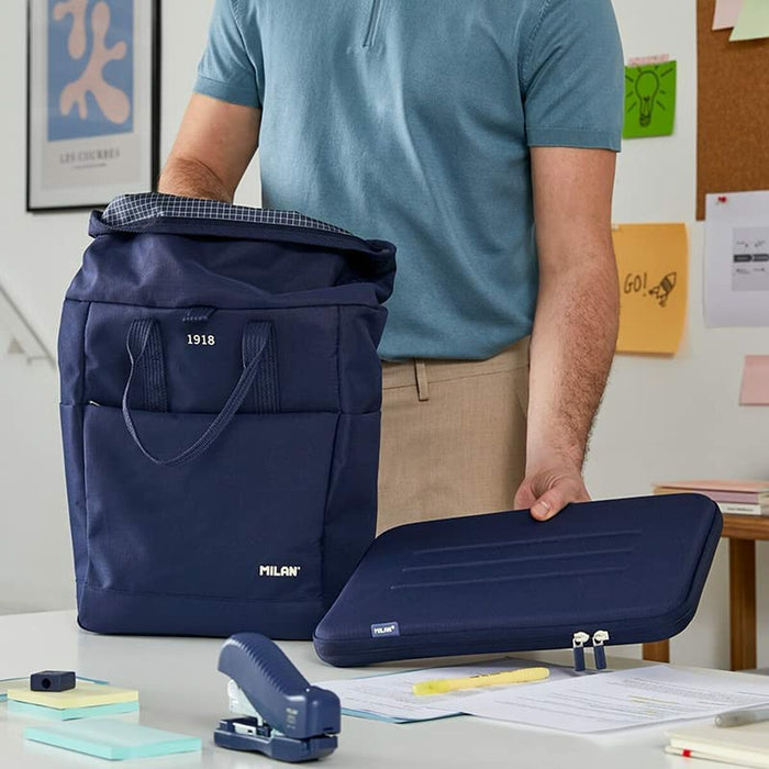 Husă pentru Laptop Milan 1918 Bleumarin 37 x 27,5 x 3 cm