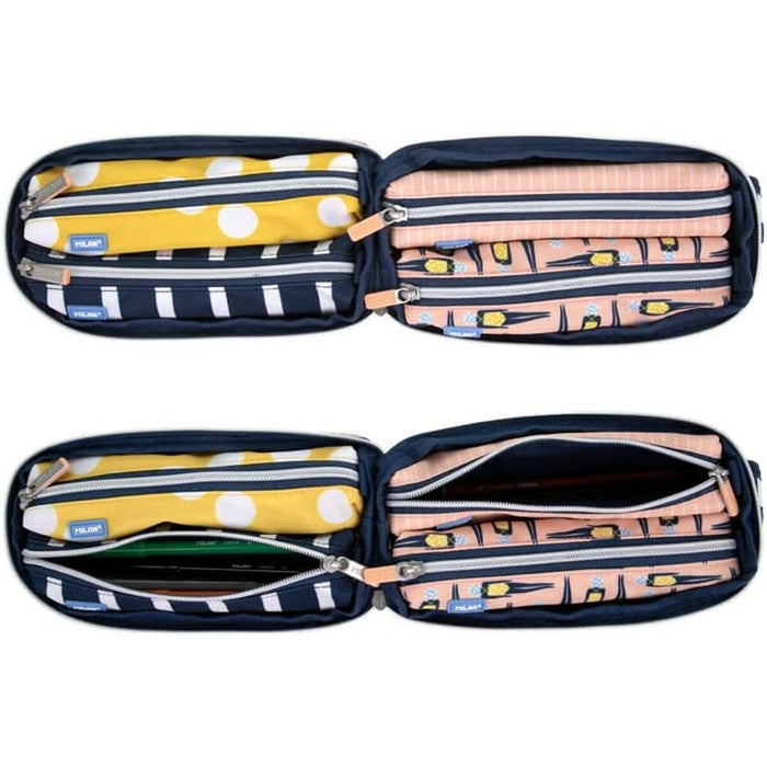Geantă Universală Milan Swins 2 Galben Roz 22,5 x 11,5 x 11 cm