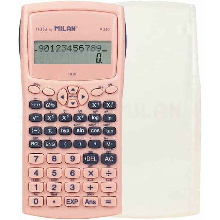 Calculator științific Milan Roz 16,7 x 8,4 x 1,9 cm