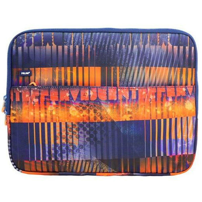 Husă pentru Laptop Milan Fizz Bleumarin Portocaliu 13" 34,5 x 26 x 2,5 cm