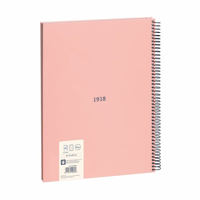 Notebook Milan 430 Roz A4 80 Frunze (3 Unități)