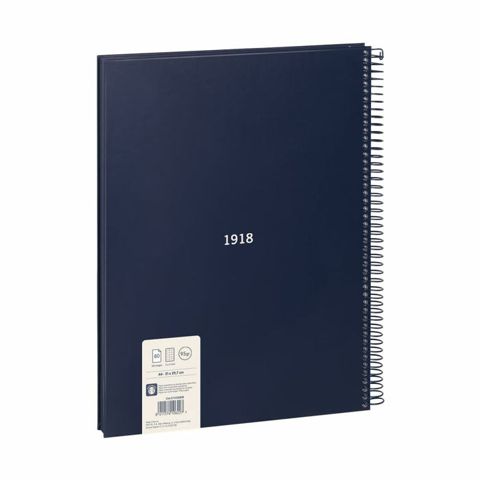 Notebook Milan 430 Albastru A4 80 Frunze (3 Unități)
