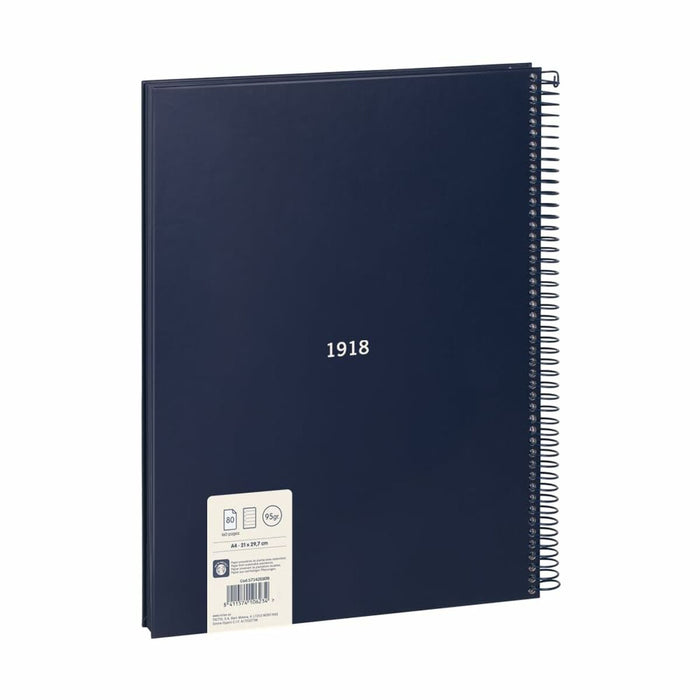 Notebook Milan 430 Albastru A4 80 Frunze (3 Unități)