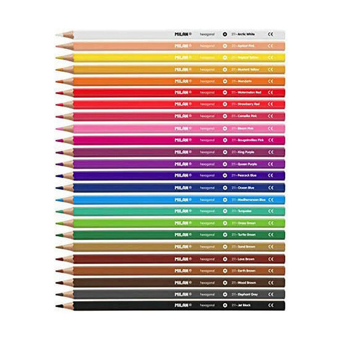 Creioane Milan 24 Piese Multicolor