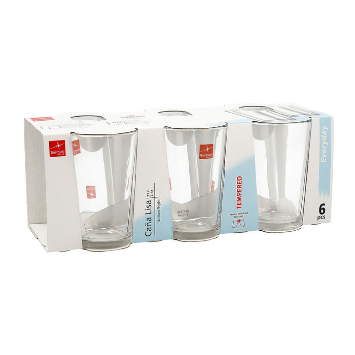 Set de pahare Bormioli Rocco Bere 6 Unități Sticlă 220 ml