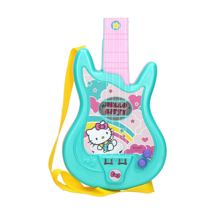 Chitară pentru Copii Hello Kitty   Microfon