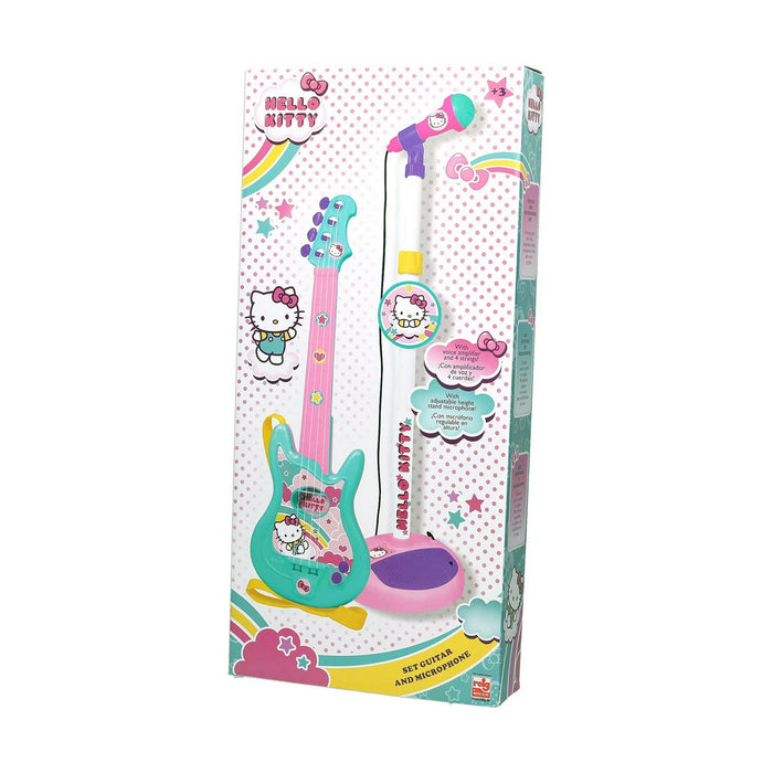 Chitară pentru Copii Hello Kitty   Microfon