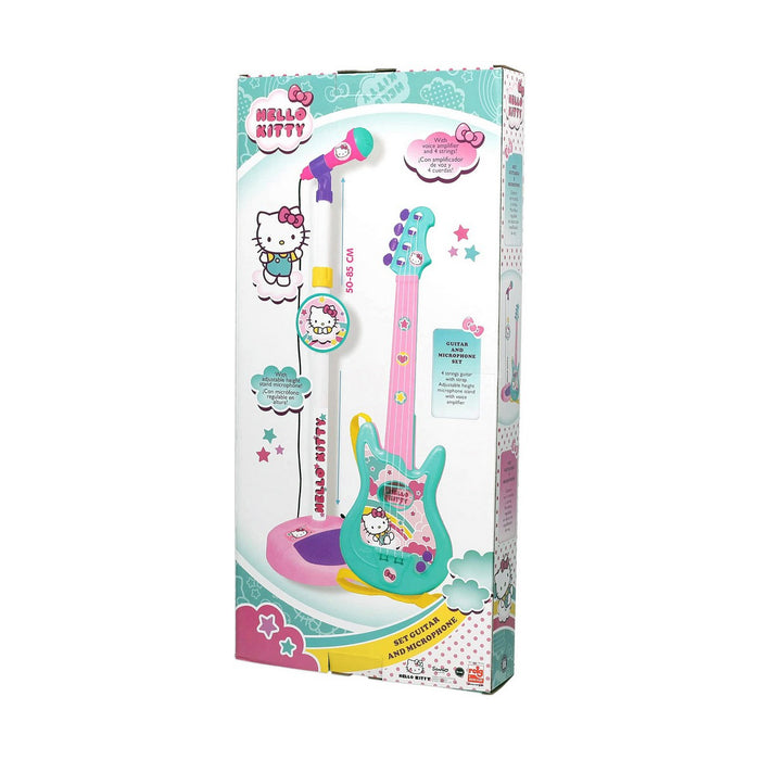 Chitară pentru Copii Hello Kitty   Microfon