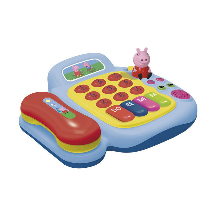 Jucărie educațională Peppa Pig Telefon Fix Peppa Pig Albastru