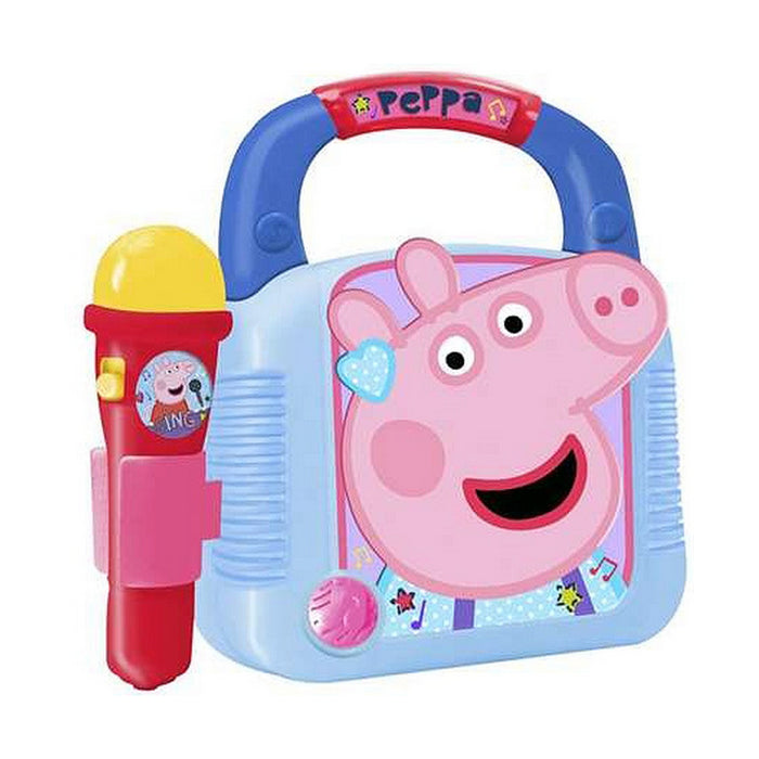 Jucărie muzicală Peppa Pig Microfon 22 x 23 x 7 cm MP3