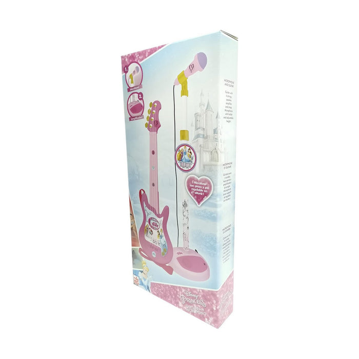 Chitară pentru Copii Disney Princess Microfon Roz Prințese Disney