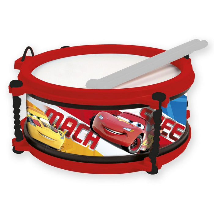 Jucărie muzicală Cars Cilindru Roșu Ø 16 cm Plastic 16 cm