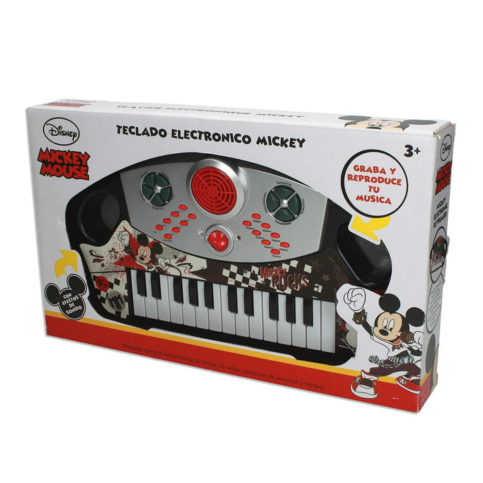 Pian jucărie Mickey Mouse Pian Electronic (3 Unități)