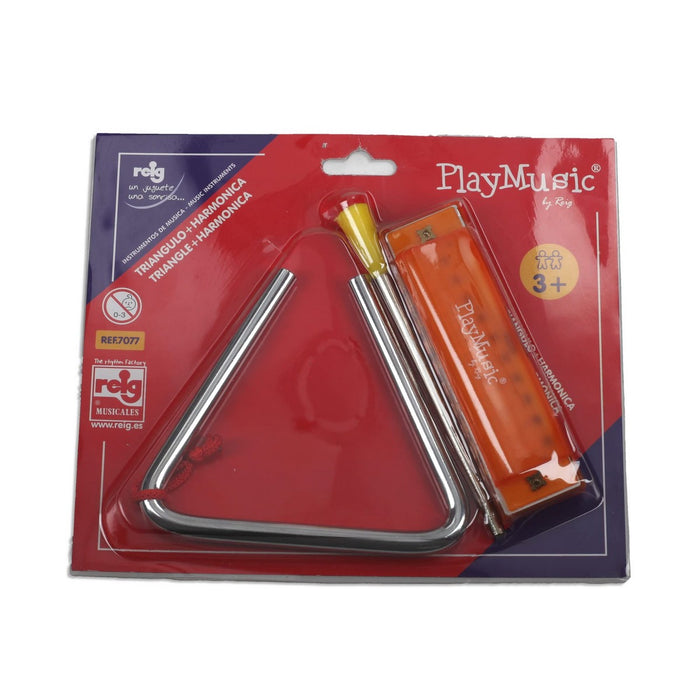 Jucărie muzicală Reig Muzicuţă Triunghi Plastic