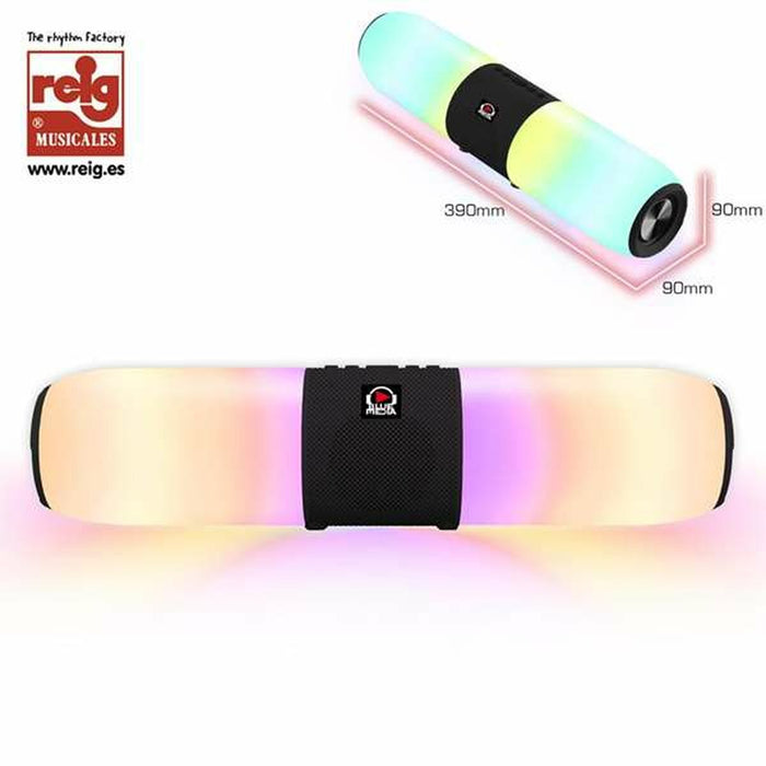 Difuzor Bluetooth Reig 20 W 38 x 8 x 8 cm USB