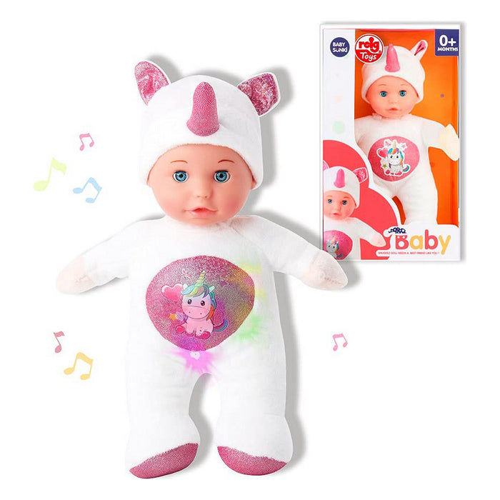 Păpușă Reig Unicorn Jucărie de Pluș Alb 30 cm (30 cm)