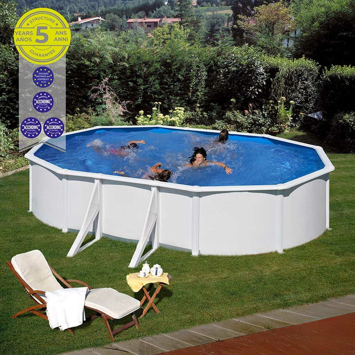 Piscină Detașabilă Gre Fidji KIT500ECO Oval 500 x 300 x 120 cm