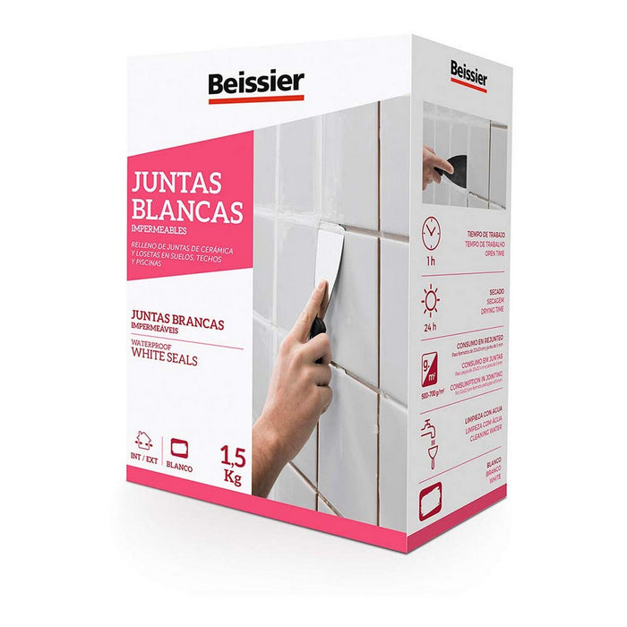 Chit Beissier 70162-002 Impermeabil Racorduri Alb 1,5 Kg