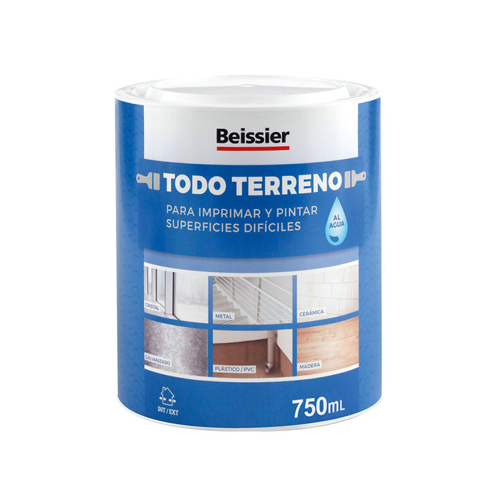 Vopsea acrilică Beissier Todo Terreno 70396-021 Tipărire Alb 750 ml