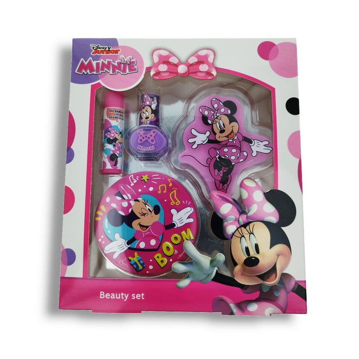 Set de Machiaj pentru Copii Cartoon Minnie Set Belleza Lote 4 Piese