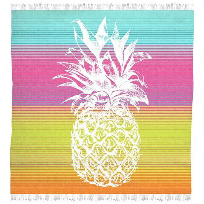 Prosop de Plajă Secaneta Fouta 170 x 170 cm Double Ananas