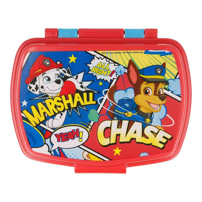 Cutie pentru Sandwich The Paw Patrol Friendship Roșu Albastru (17 x 5.6 x 13.3 cm)
