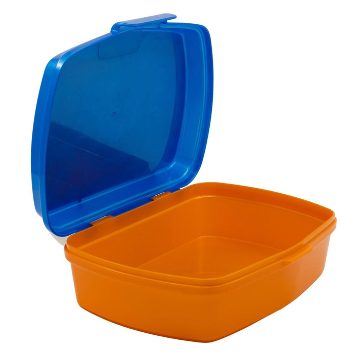 Cutie pentru Sandwich SuperThings Kazoom kids Albastru Portocaliu Plastic (17 x 5.6 x 13.3 cm)