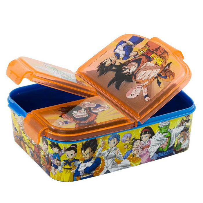 Cutie de Mâncare cu Compartimente Dragon Ball 20720 (6,7 x 16,5 x 19,5 cm)