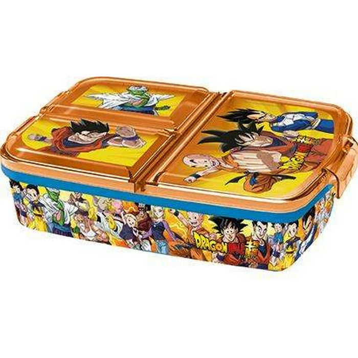 Cutie de Mâncare cu Compartimente Dragon Ball 20720 (6,7 x 16,5 x 19,5 cm)