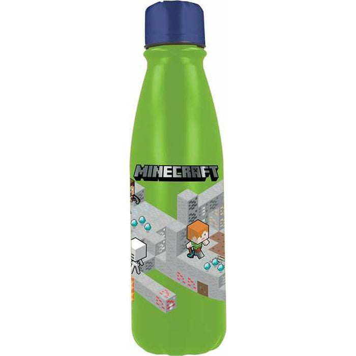Sticlă (de pus lichide) Minecraft 600 ml Infantil Aluminiu