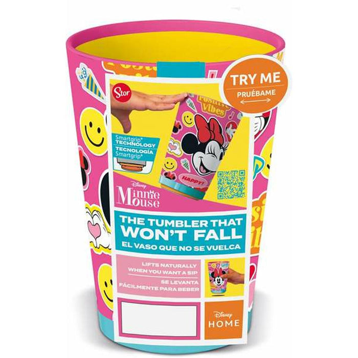 Pahar Minnie Mouse Flower Power 470 ml Plastic