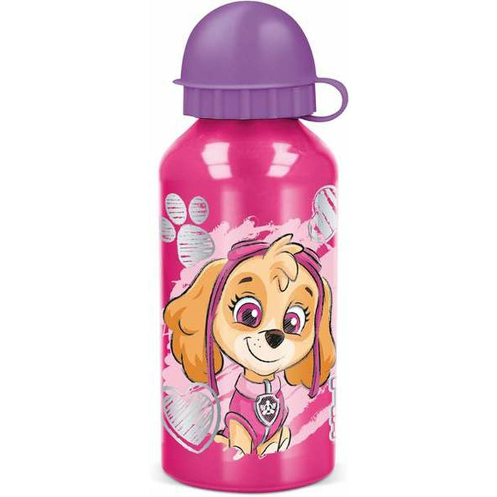Sticlă (de pus lichide) The Paw Patrol Girl Sketch 400 ml
