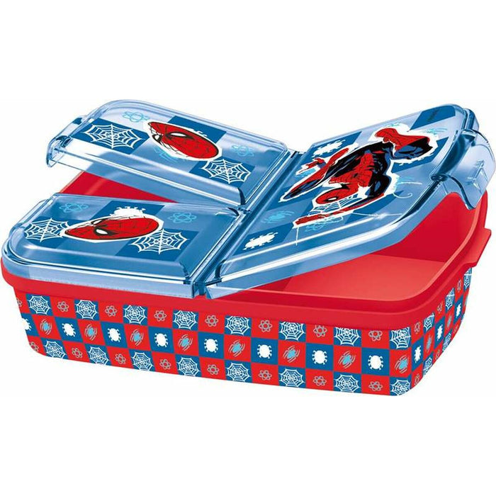 Cutie de Mâncare cu Compartimente Spider-Man Midnight Flyer 19,5 x 16,5 x 6,7 cm polipropilenă 19 x 15 x 7 cm
