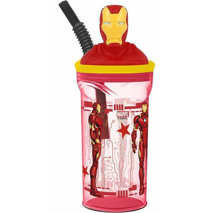 Sticlă de apă The Avengers Iron Man Plastic 360 ml