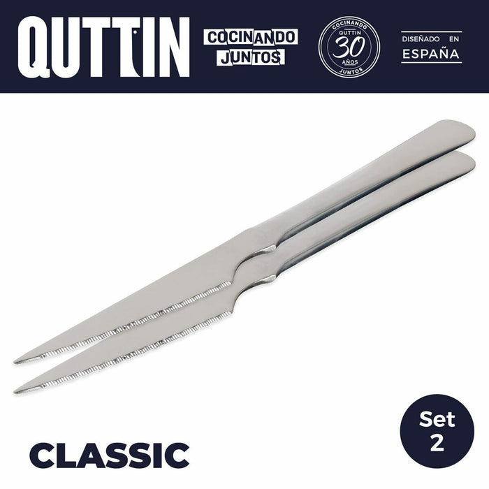 Set de Cuțite Quttin Classic 2 Piese (12 Unități) (2 pcs)