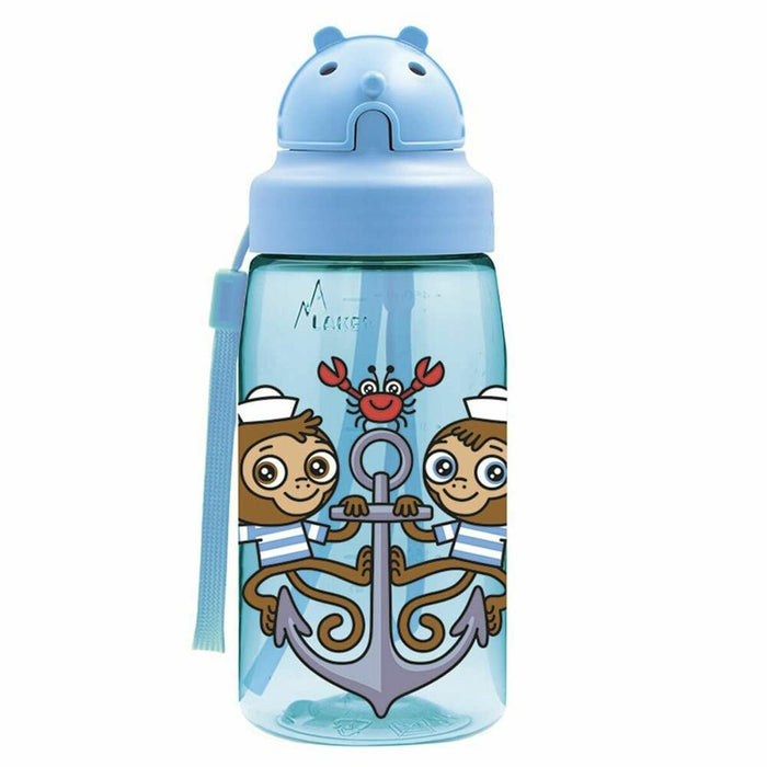 Sticlă de apă Laken OBY Mikonauticos Albastru Aluminiu Plastic (0,45 L)